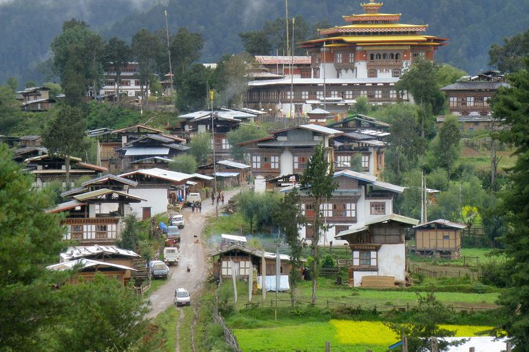 Gangtey et vallée de Phobjikha